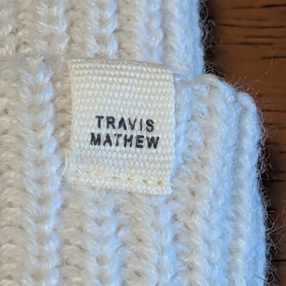 NWT Travis Mathew Coastal Beanie Moonbeam OS - Picture 3 of 6